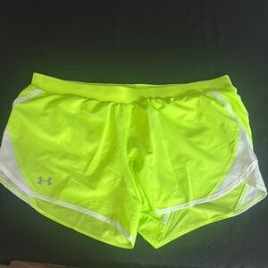 Under Armour Women's Neon Green Shorts